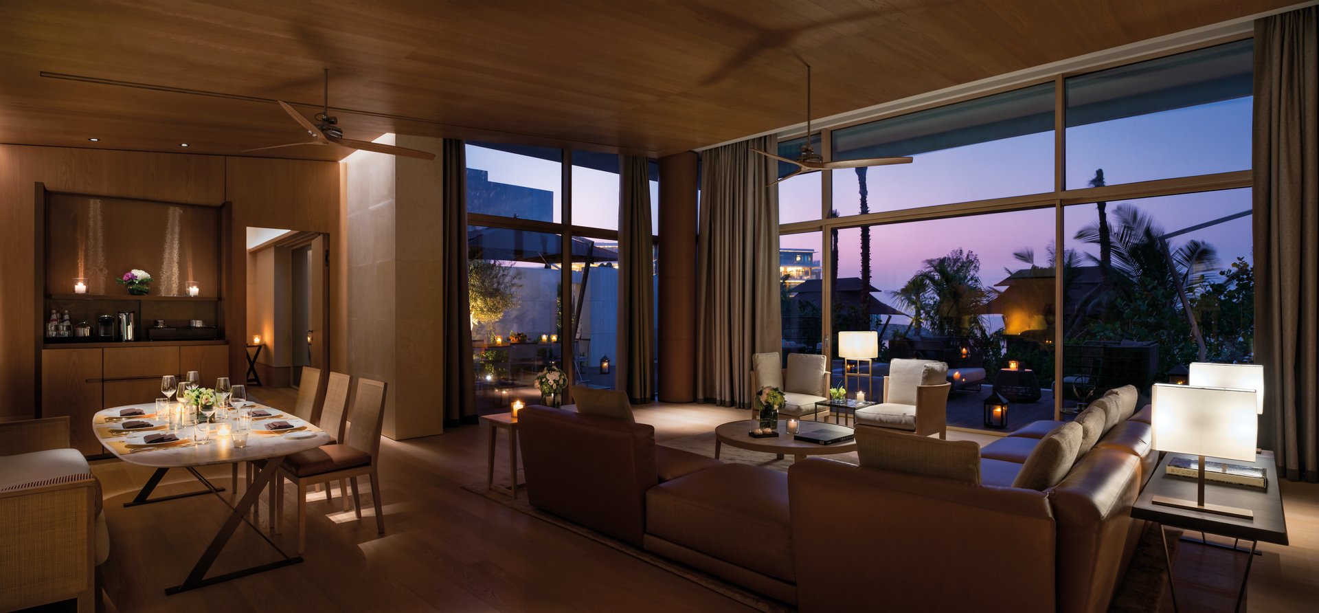 Two Bedroom Beach View Villa - BVLGARI Resort Dubai - FROSCH Villa  Collection